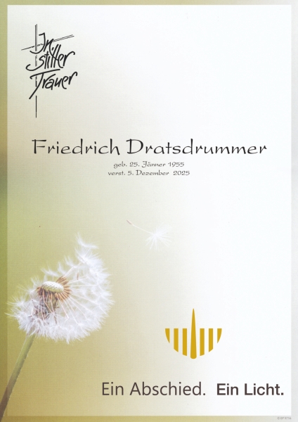 Parte von Friedrich Dratsdrummer