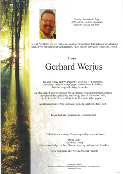 Parte von Gerhard Werjus