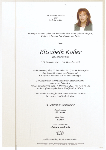 Parte Elisabeth  Kofler
