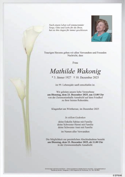 Parte Mathilde Wakonig