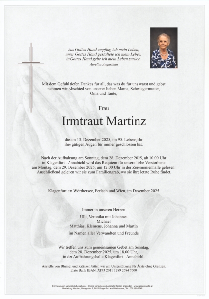 Parte Irmtraut Martinz