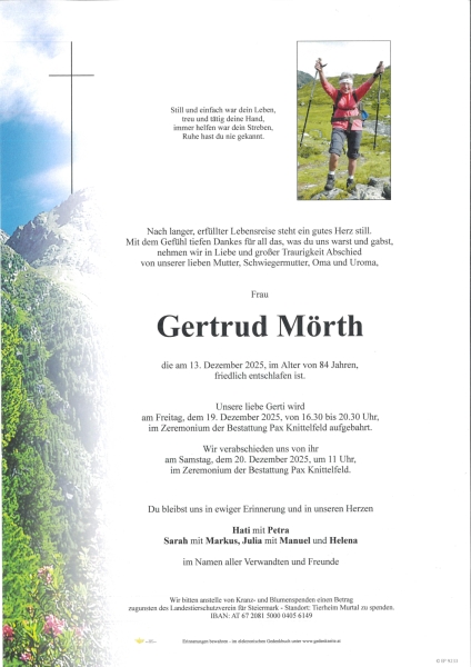 Parte Gertrud Mörth