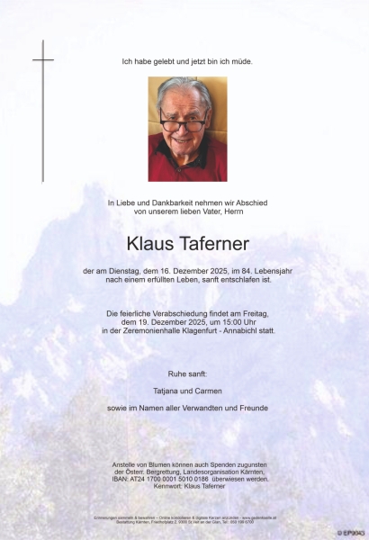 Parte Klaus Taferner