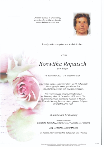 Parte Roswitha Hildegard Ropatsch