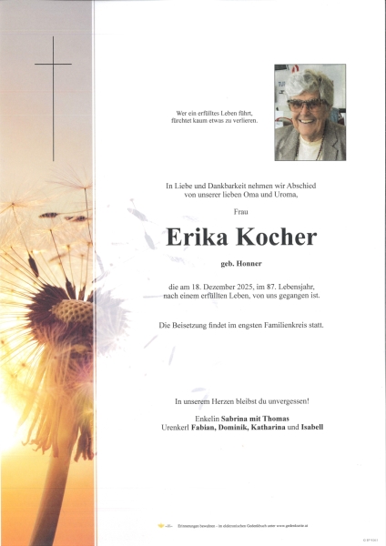 Parte von Erika Kocher