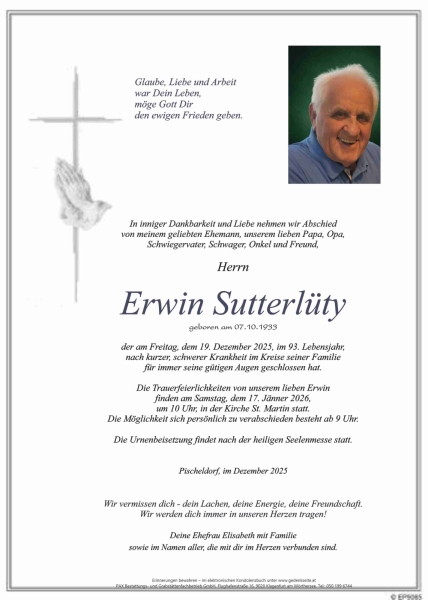 Parte Erwin  Sutterlüty
