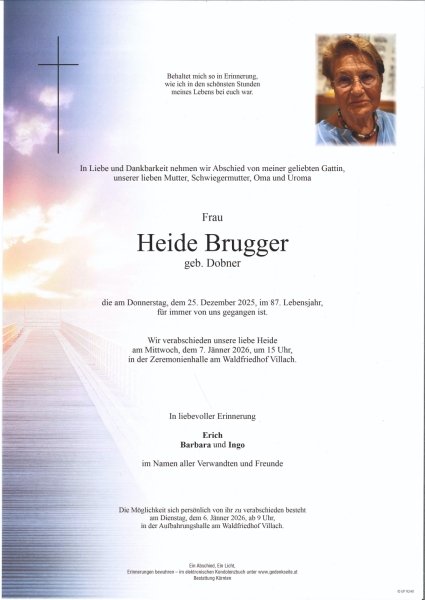 Parte von Heide Brugger
