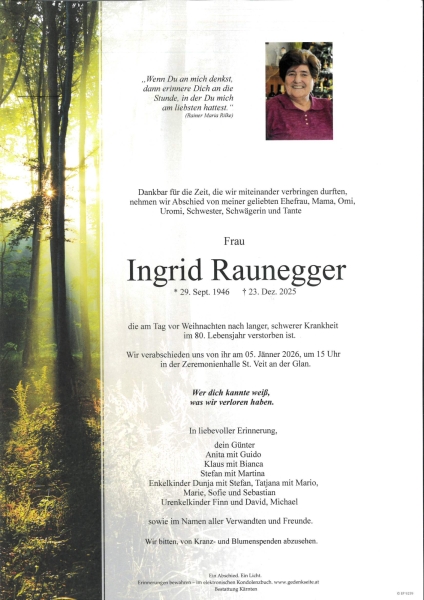 Parte Ingrid Raunegger