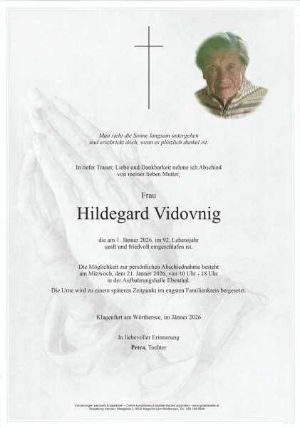 Parte Hildegard Vidovnig