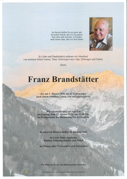 Parte Franz Brandstätter