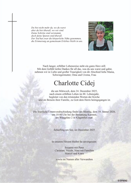 Parte Charlotte Cidej