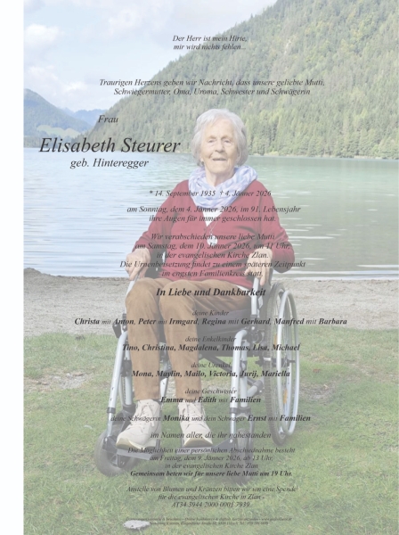 Parte Elisabeth Steurer