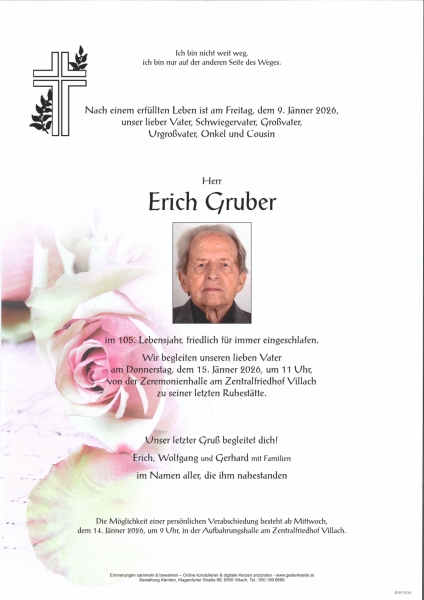 Parte Erich Gruber