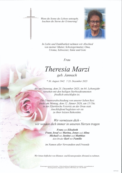 Parte Theresia Anna Marzi