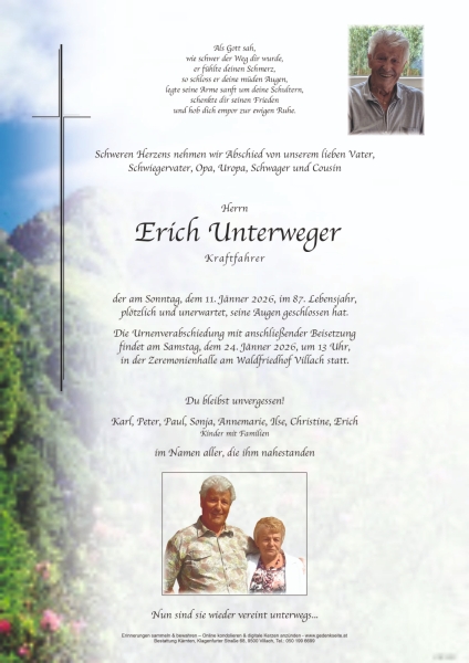 Parte Erich Unterweger