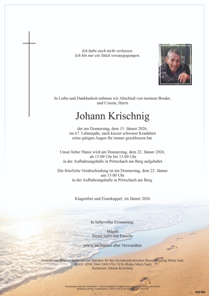 Parte Johann  Krischnig