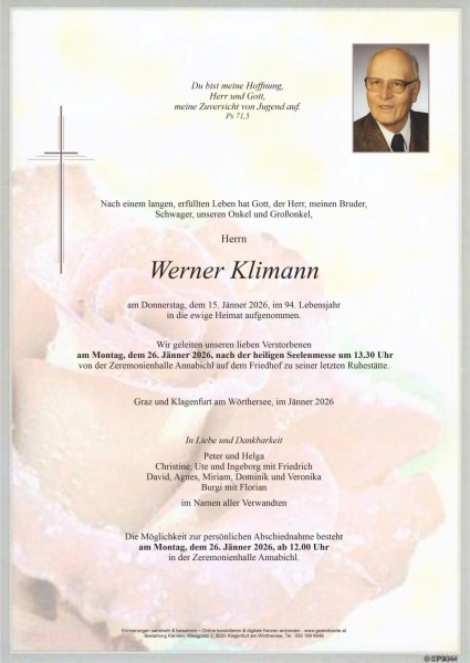 Parte Werner Klimann