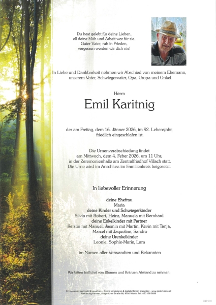Parte Emil Karitnig