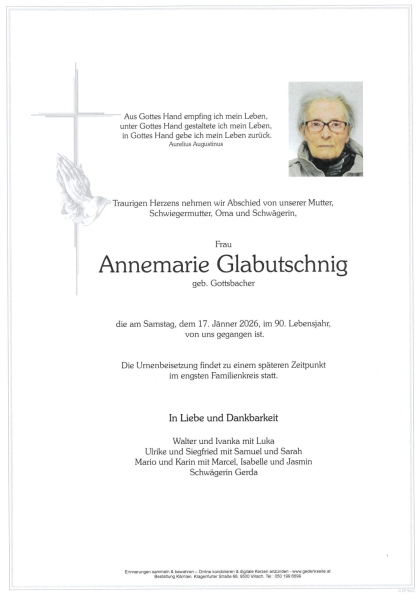 Parte Annemarie Glabutschnig