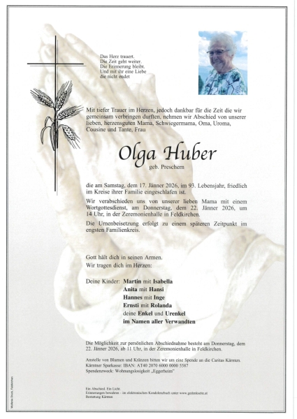 Parte Olga Huber