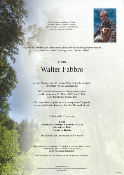 Parte Walter Fabbro