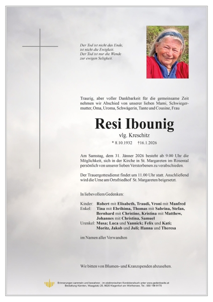 Parte von Resi Ibounig