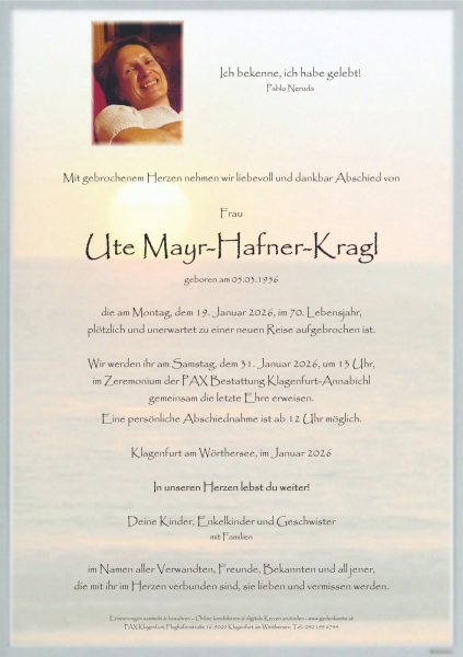 Parte Ute Mayr-Hafner-Kragl