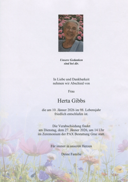 Parte Herta Gibbs