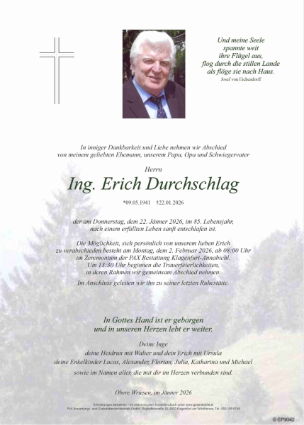 Parte Erich Durchschlag