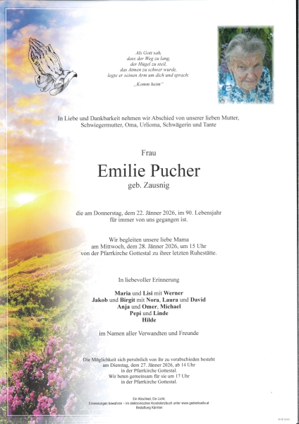 Parte Emilie Pucher