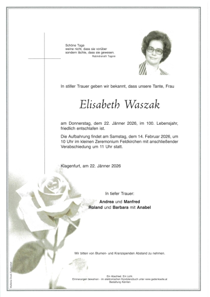 Parte Elisabeth  Waszak