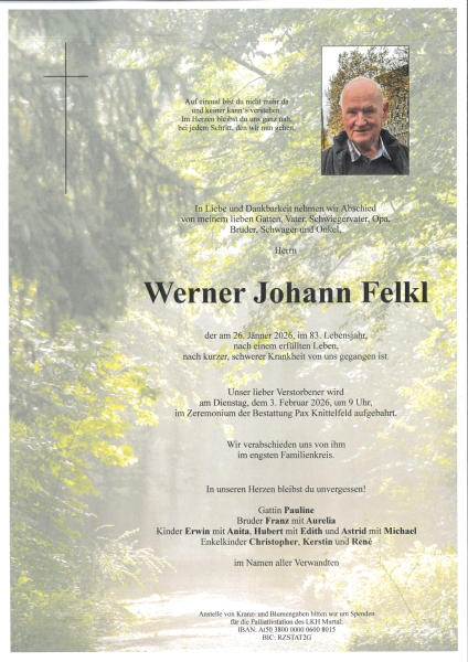Parte Werner Johann Felkl