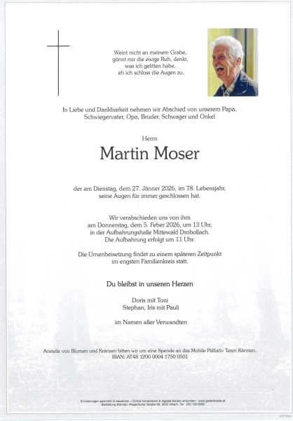 Parte Martin Moser