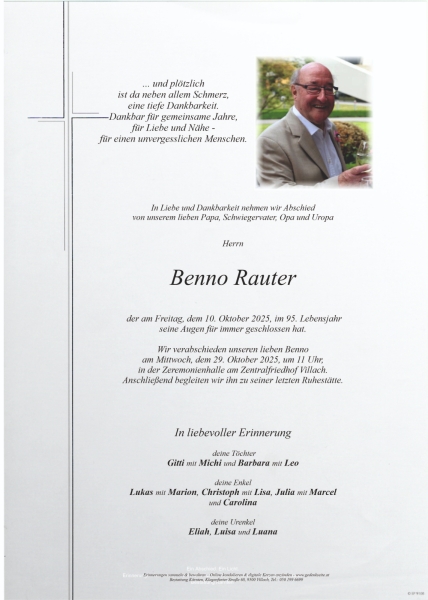 Parte Benno  Rauter