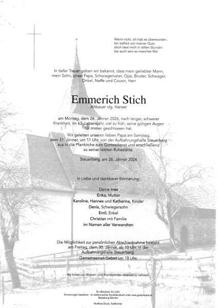 Parte Emmerich Stich