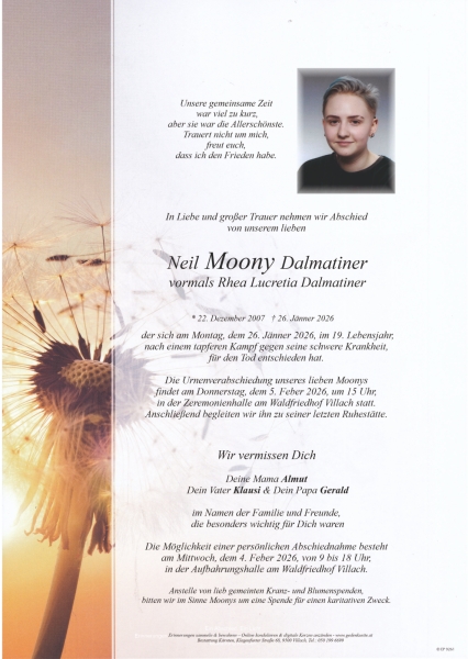 Parte Moony Neil Dalmatiner