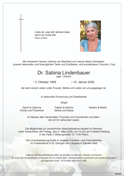 Parte Sabina Lindenbauer