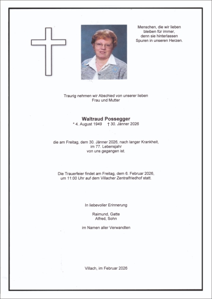 Parte von Waltraud Possegger