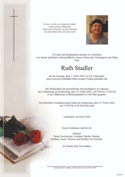Parte von Ruth Stadler