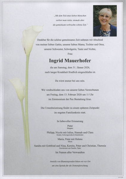 Parte von Ingrid Mauerhofer