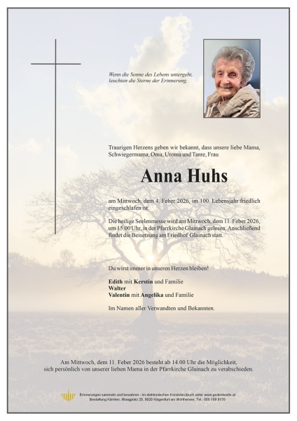 Parte von Anna Huhs