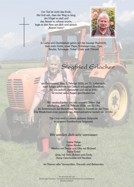 Parte von Siegfried  Erlacher