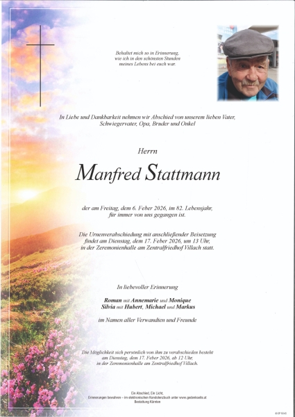 Parte von Manfred Stattmann