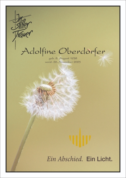 Parte von Adolfine Oberdorfer