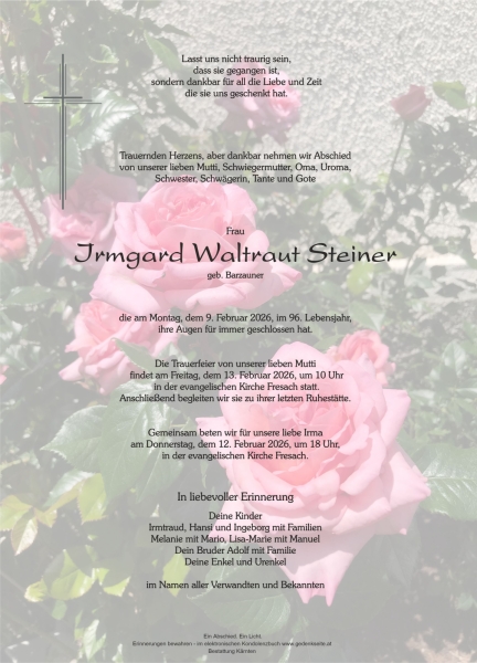 Parte von Irmgard Steiner