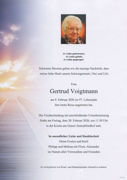 Parte von Gertrud  Voigtmann