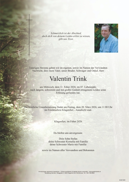 Parte von Valentin Trink