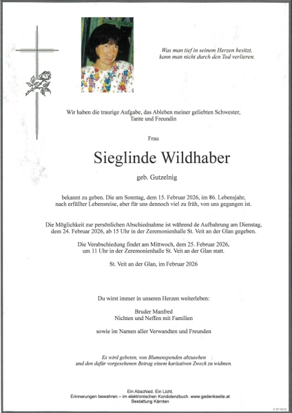 Parte von Sieglinde Wildhaber