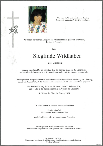 Parte von Sieglinde Wildhaber