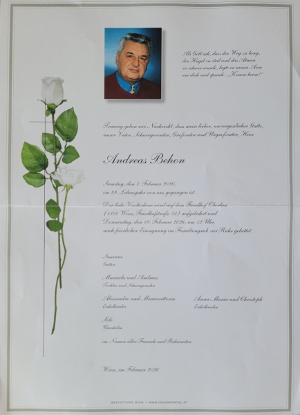 Parte von Andreas  Behon